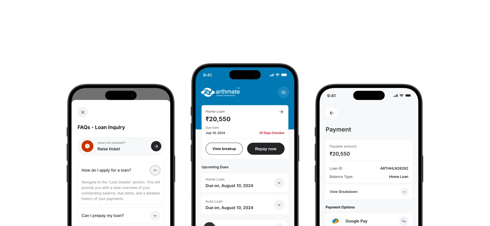 Borrow, Arthmate PWA